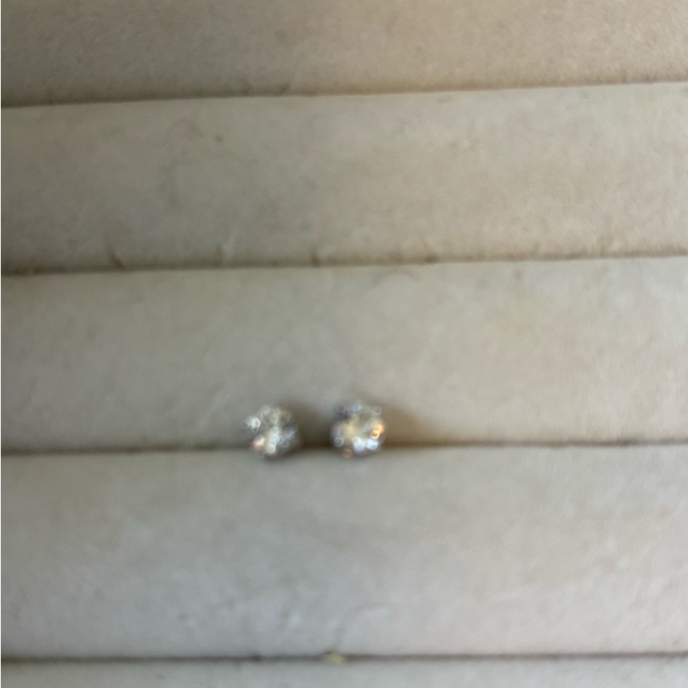 Swarovski Silver Stud Earrings